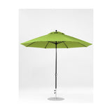 11 Ft Octagonal Frankford Patio Umbrella- Crank Lift- Matte Black Frame