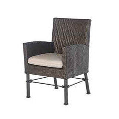 Bordeaux dining arm chair 1 pc. replacement cushion: Boxed/Welt, Item#: 5309