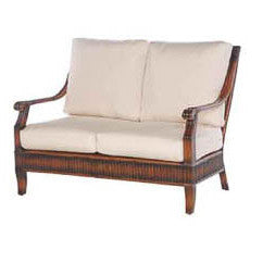 Parthenay loveseat 4 pc. replacement cushion: Boxed/Welt, Item#: 5829
