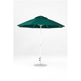 9 Ft Octagonal Frankford Patio Umbrella- Crank Lift- Matte White Frame