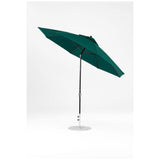 11 Ft Octagonal Frankford Patio Umbrella- Crank Auto-Tilt- Matte Black Frame
