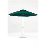 11 Ft Octagonal Frankford Patio Umbrella- Crank Lift- Matte Bronze Frame