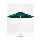 11 Ft Octagonal Frankford Patio Umbrella- Crank Lift- Matte White Frame