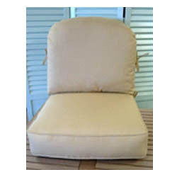 Hanamint Grand Tuscany, Venice, Windsor, St. Augustine, St. Moritz 2-piece Club Chair Cushions, Item#: 694106 Cushions replacement-cushions-hanamint-club-chair-694106 Dark Gray 694106_bb6caa46-5210-46de-a4ef-223fdec9001e.jpg
