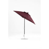 6.5 Ft Frankford Square Patio Umbrella- Crank Auto-Tilt- Matte Black Frame