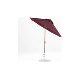 7.5 Ft Octagonal Frankford Patio Umbrella- Crank Auto-Tilt- Matte Bronze Frame