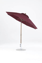 9 Ft Octagonal Frankford Patio Umbrella- Crank Auto-Tilt- Matte Bronze Frame