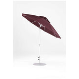 9 Ft Octagonal Frankford Patio Umbrella- Crank Auto-Tilt- Matte White Frame