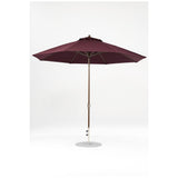 11 Ft Octagonal Frankford Patio Umbrella- Crank Lift- Matte Bronze Frame
