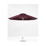 11 Ft Octagonal Frankford Patio Umbrella- Crank Lift- Matte White Frame