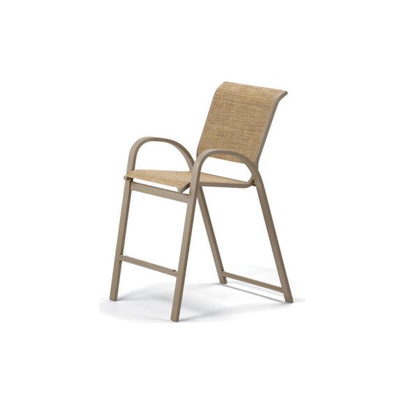 Telescope Casual Aruba Sling Aluminum Stackable Balcony Height Cafe Chair | 7A30 patio-furniture-telescope-casual-aluminum-sling-counter-stool-7a30 Balcony Chairs Telescope Casual 7A30.jpg