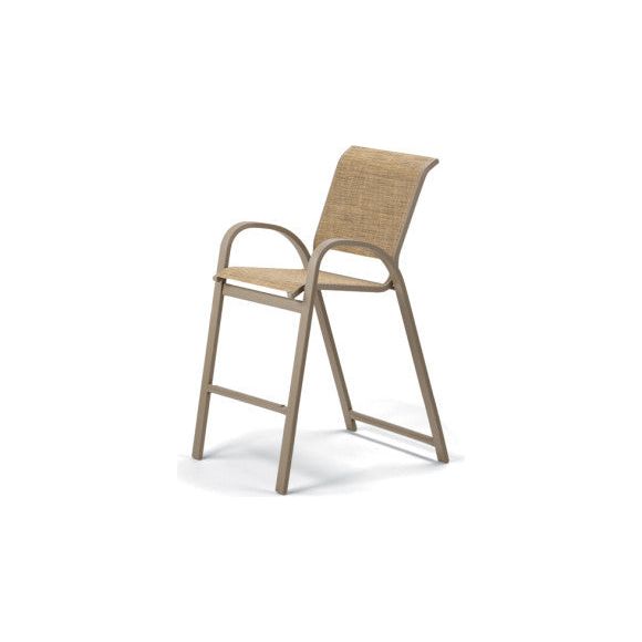 Telescope Casual Aruba II Sling Aluminum Stackable Bar Stool | 7A40