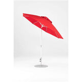 9 Ft Octagonal Frankford Patio Umbrella- Crank Auto-Tilt- Matte White Frame