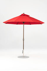 9 Ft Octagonal Frankford Patio Umbrella- Crank Lift- Matte Bronze Frame