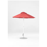 7.5 Ft Octagonal Frankford Patio Umbrella- Crank Lift- Matte White Frame