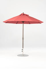 9 Ft Octagonal Frankford Patio Umbrella- Crank Lift- Matte Bronze Frame