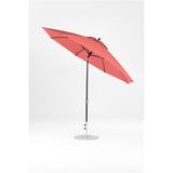 11 Ft Octagonal Frankford Patio Umbrella- Crank Auto-Tilt- Matte Black Frame