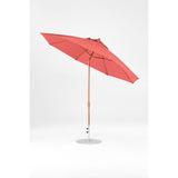 11 Ft Octagonal Frankford Patio Umbrella- Crank Auto-Tilt- Wood Grain Frame