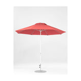 11 Ft Octagonal Frankford Patio Umbrella- Crank Lift- Matte White Frame