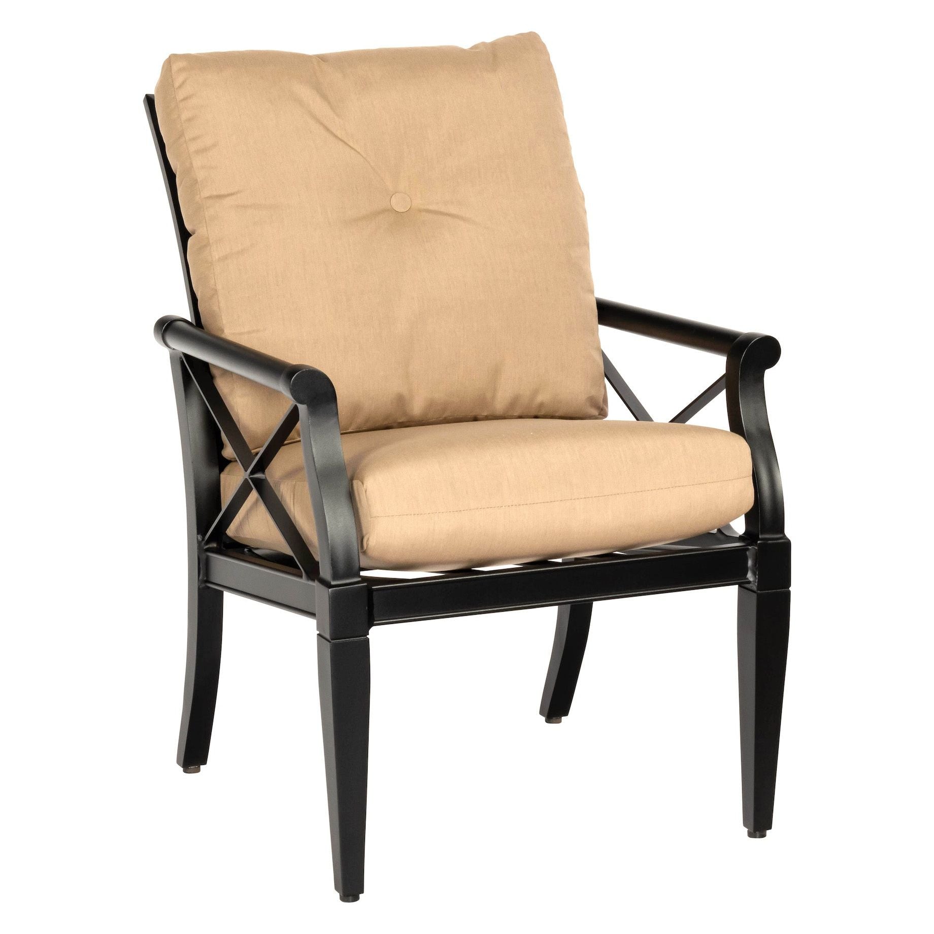Woodard Andover Cushion Dining Arm Chair