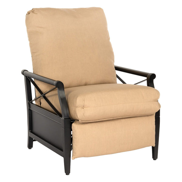 Woodard Andover Cushion Recliner 510452 Sunniland Patio Patio Furniture in Boca Raton