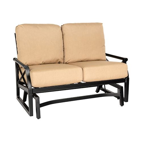 Woodard Andover Cushion Gliding Loveseat - Thumbnail 5