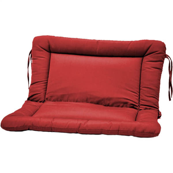 Universal Settee Glider Euro Cushion: Fabric ties | Item#: C-318D Universal Cushions replacement-cushions-wrought-iron-furniture-c-318d Brown C-311D_993fad5e-98e8-40c6-a991-7a410f6cad9c.jpg