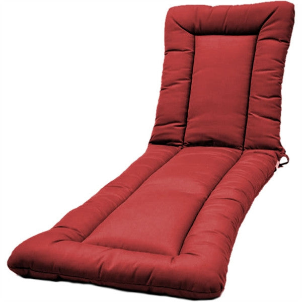 Chaise Cushion, Euro: Fabric ties | Item#: C-312D replacement-cushions-patio-furniture-c-312d Universal Cushions Universal C-312D.jpg