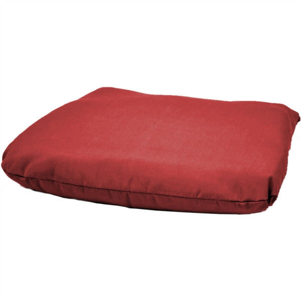 Trapezoid Chair Pad: Fabric ties | Item#: C-321D replacement-cushions-patio-furniture-chair-pad-c-321d Universal Cushions Universal C-321D.jpg