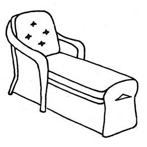 Giardino Chaise Lounge Cushion - Seat & Back, Item#: C-91041
