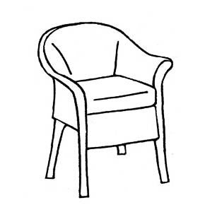 Giardino Dining Cushion - Seat Only, Item#: C-91501