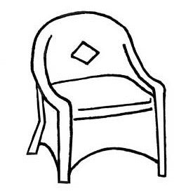 Lloyd Flanders L.F. Reflections Classic Dining Seat, Item#: C-L1207 Cushions replacement-cushions-lloyd-flanders-patio-dining-seat-c-l1207 Lavender C-L1207_c0a5985d-32a8-416c-99de-5d00b6074ff7.jpg