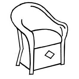 Lloyd Flanders L.F. Reflections Dining - Seat Only, Item#: C-L1211 Cushions replacement-cushions-lloyd-flanders-patio-dining-c-l1211 Lavender C-L1211_dd0d01ea-30fc-44c7-9932-92a1da8603e4.jpg