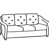 L.F. Reflections Sofa Cushion- Seats & Backs, Item#: C-L1215 replacement-cushions-lloyd-flanders-sofa-c-l1215 Cushions Lloyd Flanders C-L1215_8d110ea7-8769-4088-abd6-8b9a925b9a1a.jpg
