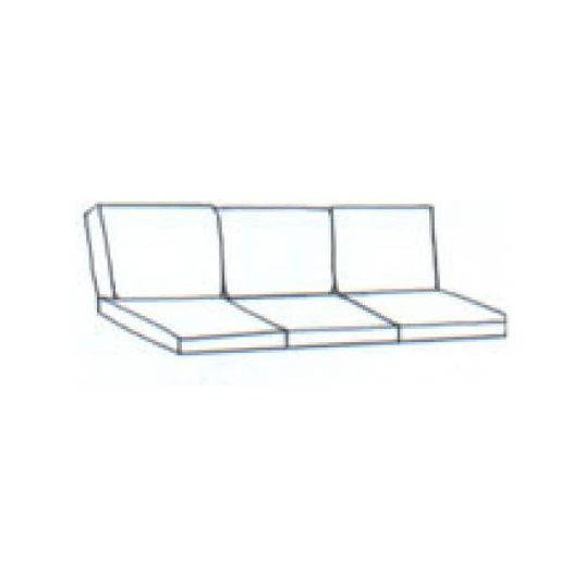 Universal 6 Piece Sofa | Item#: C-UC04 Universal Cushions replacement-cushions-patio-furniture-sofa-c-uc04 White Smoke C-UC04.jpg