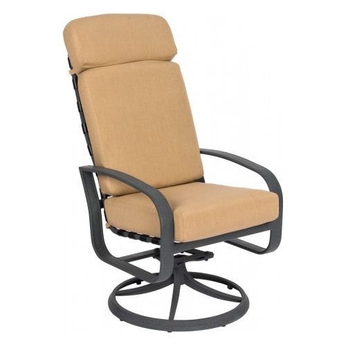 Woodard Cayman Isle Cushion High Back Swivel Rocker Dining Arm Chair- Item 2E0488 cayman-isle-cushion-high-back-swivel-rocker-dining-arm-chair-item-2e0488 Swivel Dining Chair Woodard Cayman_Isle_2EM488.jpg