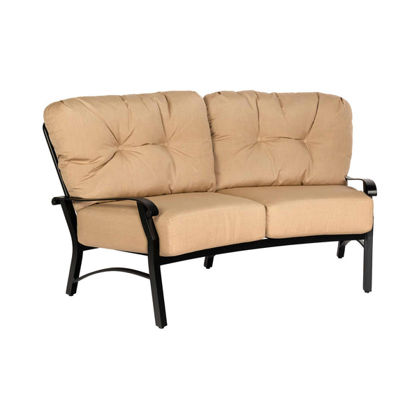 Woodard Cortland Cushion Crescent Loveseat | 4Z0463 cortland-cushion-crescent-loveseat-item-4z0463 Crescent Loveseat Woodard Cortland_4Z0463-92.jpg