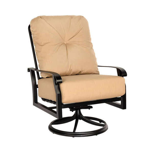 Woodard Cortland Cushion Big Man's Swivel Rocking Lounge Chair | 4Z0677