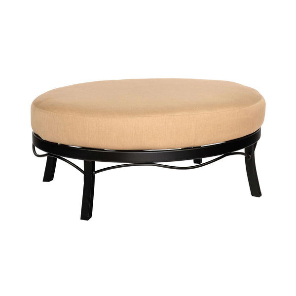 Woodard Cortland Cushion Universal Oval Ottoman | 650786 copy-of-cortland-cushion-crescent-bench-with-optional-cushion-item-4z0494st Ottomans Woodard Cortland_650786-92.jpg