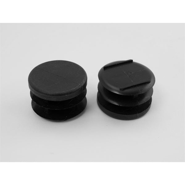 1-1/4" Round Multi-Gauge Insert | Black | Item 30-602B round-multi-gauge-chair-leg-inserts-30-602b Caps, Glides & Inserts Sunniland Patio Parts DSC00785.jpg