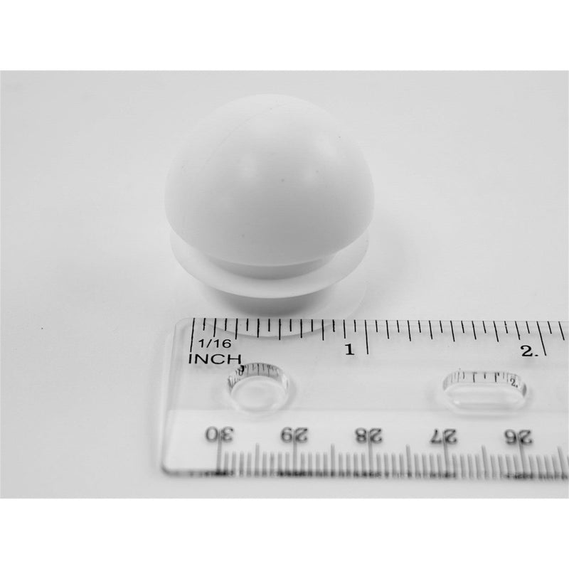 1-1/4" Multi-Gauge Ball Chair Leg Insert | White | Item 30-619 multi-gauge-chair-leg-inserts-30-619 Caps, Glides & Inserts Sunniland Patio Parts DSC00789.jpg