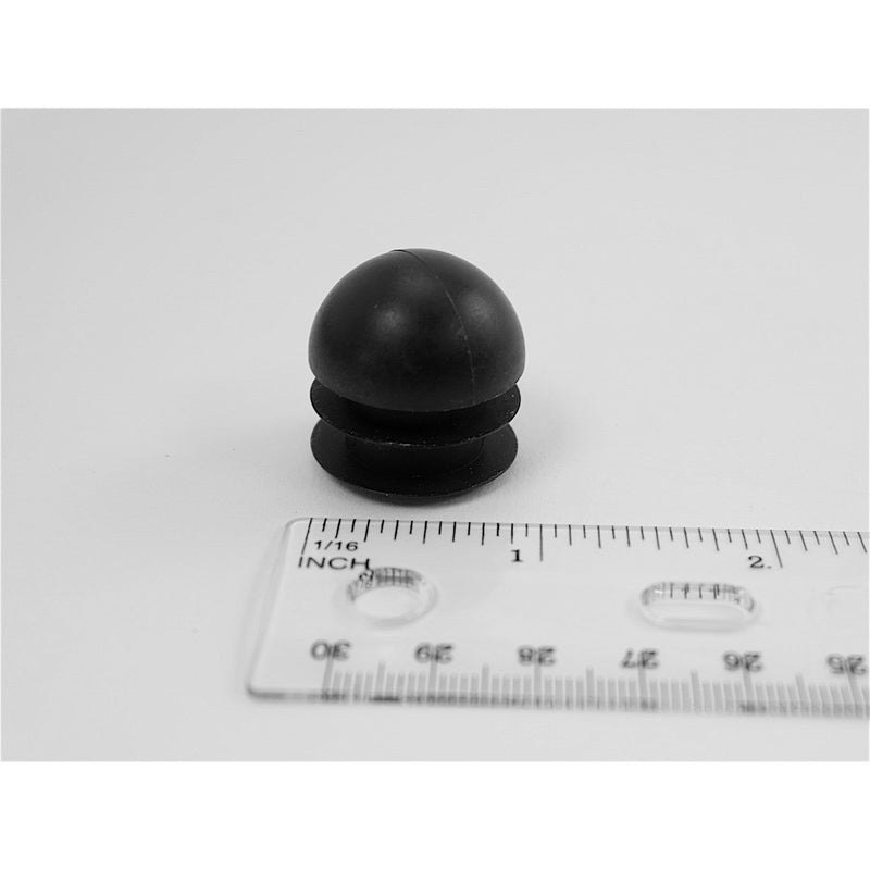 1" Multi-Gauge Ball Chair Leg Insert | Black | Item 30-604B multi-gauge-chair-leg-inserts-30-604b Caps, Glides & Inserts Sunniland Patio Parts DSC00820.jpg