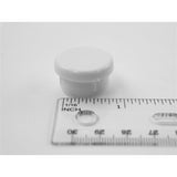 1" Round Chair Leg Insert | White | Item 30-601 round-chair-leg-inserts-30-601 Caps, Glides & Inserts Sunniland Patio Parts DSC00828.jpg