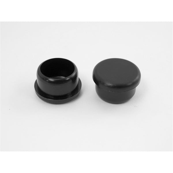 7/8" Round Leg Chair Insert | Black | Item 30-600B round-chair-leg-inserts-30-600b Caps, Glides & Inserts Sunniland Patio Parts DSC00843.jpg