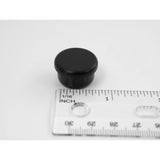 7/8" Round Leg Chair Insert | Black | Item 30-600B round-chair-leg-inserts-30-600b Caps, Glides & Inserts Sunniland Patio Parts DSC00845.jpg