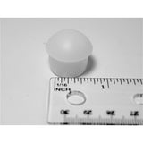 7/8" Round Dome Chair Leg Insert | White | Item 30-599 round-dome-chair-leg-inserts-30-599 Caps, Glides & Inserts Sunniland Patio Parts DSC00851.jpg