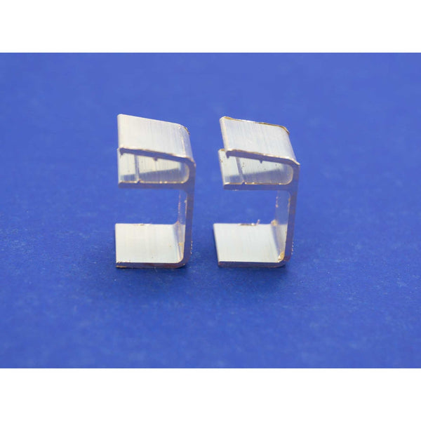 Silver Aluminum E-Clip: Qty 50 | Item #: 30-800