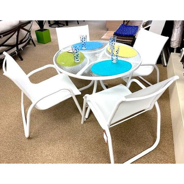 White Garden Sling Dining Set white-garden-sling-dining-set Sunniland Patio - Patio Furniture in Boca Raton IMG_6141.jpg