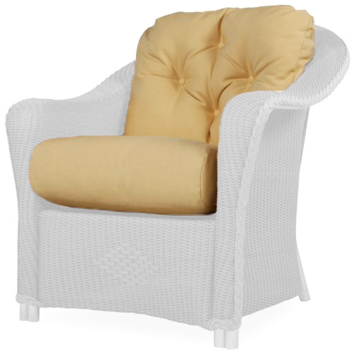 Lloyd Flanders L.F. Reflections Lounge Chair/Rocker Seat & Back, Item#: C-L1210 Cushions replacement-cushions-patio-lounge-chair-c-l1210 Light Gray L.F._Reflections_Lounge_Chair_Rocker_Seat_Back-ItemC-L1210.png