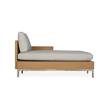 Lloyd Flanders Elements Left Arm Chaise with Loom Arm and Back